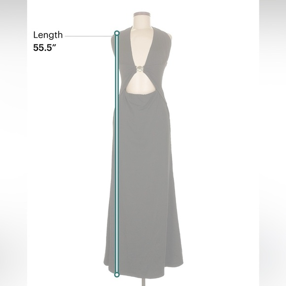 Runaway the label Halston maxi dress - Picture 4 of 16